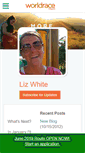 Mobile Screenshot of lizwhite.theworldrace.org