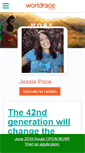 Mobile Screenshot of jessiepace.theworldrace.org
