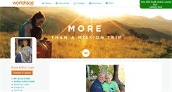 Desktop Screenshot of drewanderincrain.theworldrace.org