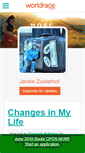Mobile Screenshot of jackiezuiderhof.theworldrace.org