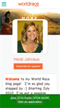 Mobile Screenshot of heidijahraus.theworldrace.org