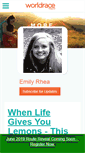 Mobile Screenshot of emilyrhea.theworldrace.org