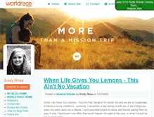 Tablet Screenshot of emilyrhea.theworldrace.org