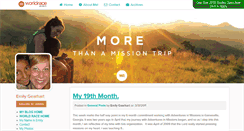 Desktop Screenshot of emilygearhart.theworldrace.org