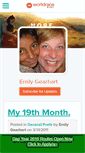 Mobile Screenshot of emilygearhart.theworldrace.org