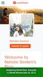 Mobile Screenshot of nataliesexton.theworldrace.org