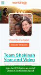 Mobile Screenshot of brendabenson.theworldrace.org