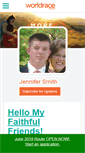 Mobile Screenshot of jennifersmith.theworldrace.org