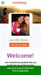 Mobile Screenshot of jennifermyers.theworldrace.org