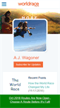Mobile Screenshot of ajwagoner.theworldrace.org