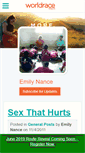 Mobile Screenshot of emilynance.theworldrace.org