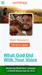Mobile Screenshot of marknewland.theworldrace.org