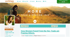 Desktop Screenshot of meghantschanz.theworldrace.org