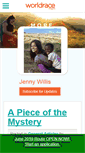 Mobile Screenshot of jennywillis.theworldrace.org