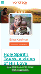 Mobile Screenshot of ericakaufman.theworldrace.org