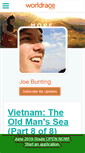 Mobile Screenshot of joebunting.theworldrace.org