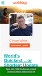 Mobile Screenshot of clintonwhite.theworldrace.org