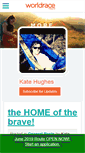 Mobile Screenshot of katehughes.theworldrace.org