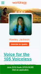 Mobile Screenshot of keeleyjackson.theworldrace.org