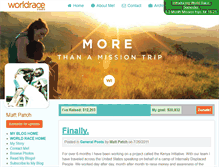 Tablet Screenshot of mattpatch.theworldrace.org