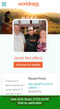 Mobile Screenshot of jacobmclafferty.theworldrace.org