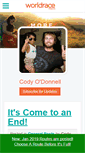 Mobile Screenshot of codyodonnell.theworldrace.org