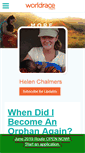 Mobile Screenshot of helenchalmers.theworldrace.org