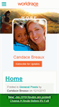 Mobile Screenshot of candacebreaux.theworldrace.org