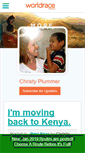 Mobile Screenshot of christyplummer.theworldrace.org