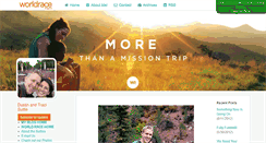 Desktop Screenshot of dustinandtracisuttle.theworldrace.org