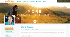 Desktop Screenshot of amandanallie.theworldrace.org