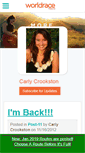Mobile Screenshot of carlycrookston.theworldrace.org