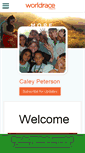 Mobile Screenshot of caleypeterson.theworldrace.org