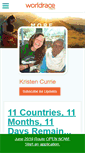 Mobile Screenshot of kristencurrie.theworldrace.org