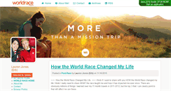 Desktop Screenshot of laurenerb.theworldrace.org