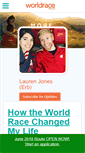 Mobile Screenshot of laurenerb.theworldrace.org
