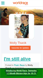 Mobile Screenshot of mollytkacik.theworldrace.org