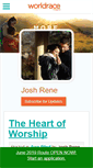 Mobile Screenshot of joshandbrianarene.theworldrace.org