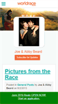 Mobile Screenshot of joeabbybeard.theworldrace.org