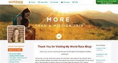 Desktop Screenshot of jessiekyarsgaard.theworldrace.org