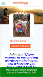 Mobile Screenshot of brookemort.theworldrace.org