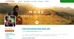 Desktop Screenshot of alisonfranklin.theworldrace.org