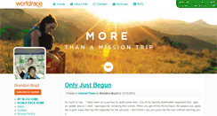 Desktop Screenshot of brandonboyd.theworldrace.org