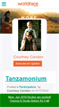 Mobile Screenshot of courtneycondon.theworldrace.org