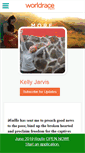 Mobile Screenshot of kellyjarvis.theworldrace.org