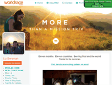 Tablet Screenshot of elizabethbureman.theworldrace.org
