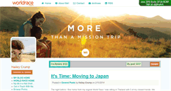 Desktop Screenshot of haileycrump.theworldrace.org