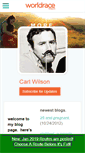 Mobile Screenshot of carlwilson.theworldrace.org