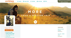 Desktop Screenshot of kaseybrinson.theworldrace.org