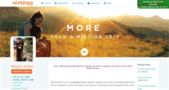 Desktop Screenshot of maggielavigne.theworldrace.org